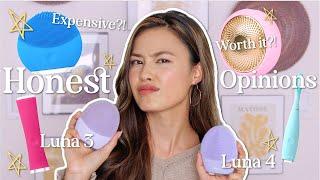 Do You NEED these Facial Cleansing Devices? | LUNA 3 vs LUNA 4 review