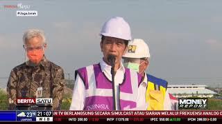 Jokowi Tinjau Proyek Tol Semarang-Demak