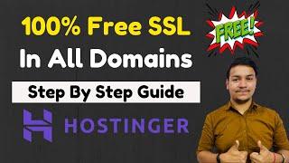 How to Get FREE SSL Certificate in Hostinger Website | 100% Free SSL in All Domains