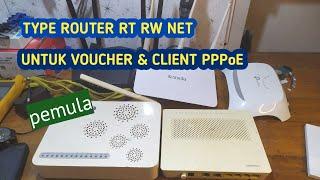 REVIEW ROUTER UNTUK RT RW PPPoE dan VOUCHERAN VERSI@AntonInformasi