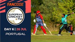  FanCode European Cricket T10 Portugal, 2022 | Night 6 | T10 Live Cricket