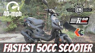 THE LAST 2-STROKE 50cc SCOOTER! - Roughhouse R50 Sport from Genuine Scooter Company