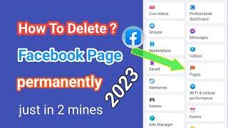 How To Delete Facebook Page 2023 || facebook Page Kasari Delete Garne @KumarTamangYonjan