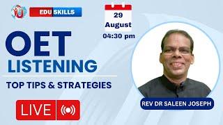 Edu Skills: OET Listening Part - A|Top Tips & Strategies | OET made easy