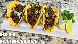 Beef Barbacoa | Slow Cooker Barbacoa | Barbacoa Tacos | Crockpot Recipes | Beef Chuck Roast