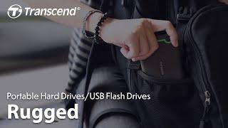 Transcend  Rugged Hard Drive and USB Flash Drive