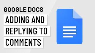 Google Docs: Adding and Replying to Comments