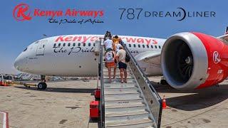 KENYA AIRWAYS Boeing 787 + Lounge |  Nairobi to Johannesburg  [FULL FLIGHT REPORT]
