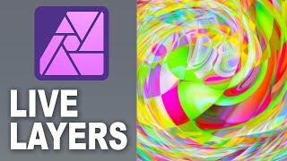 BLENDING Live Filter LAYERS In Affinity Photo | Negation | Jewel Designs