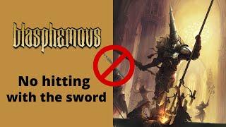 Can you beat Blasphemous without attacking any enemy witht he sword (NG)? (Exept tutorial boss)