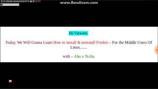 How to install & uninstall Firefox with terminal-ubuntu