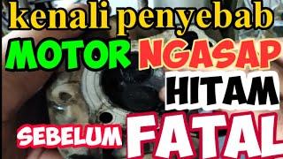 Cara mengatasi motor ngebul asap hitam dengan sangat mudah