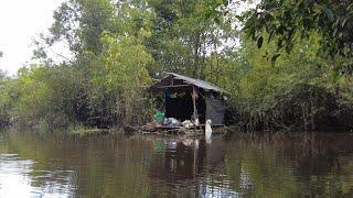 BERMALAM DI RUMAH RAKIT SAAT AIR SURUT, DAN BERMACAM IKAN SAAT AIR RAWA KERUH..