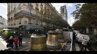 Notre-Dame de Paris retrouve huit cloches à trois mois de sa réouverture