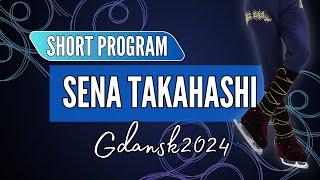 Sena TAKAHASHI 高橋 星名 (JPN) | Junior Men Short Program | Gdansk 2024