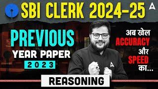 SBI Clerk 2024-25 | Reasoning Previous Year Paper #2 | By Shubham Srivastava