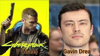 Character and Voice Actor - Cyberpunk 2077 Phantom Liberty - V (Male) - Gavin Drea