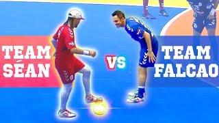 CRAZY FUTSAL SKILLS 2019 - TEAM FALCAO VS TEAM SÉAN