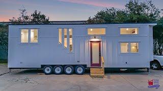 Full-size living in a Tiny Home!  Gourmet kitchen & a king-size stand-up loft for grown-ups!