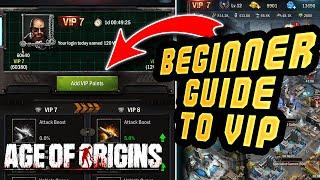 Age of Origins - A Beginner's Guide to VIP