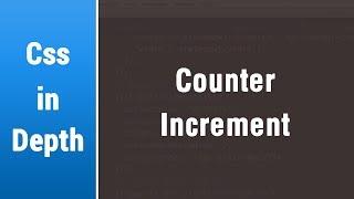 Arabic Css Lessons - Counter Increment and How To Use It