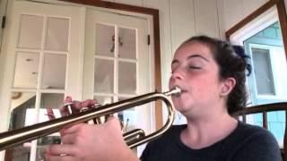 How to play Taps on Trumpet EASY!!!