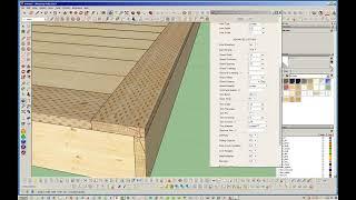 Medeek Floor Plugin Tutorial 13 - Custom Deck Board Overhang