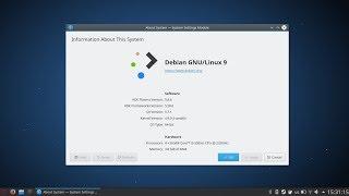 Debian 9 KDE