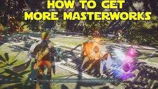 Anthem How To Get More Masterworks and Legendary Drops