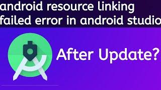 Android resource linking failed error in android studio | Tech Projects