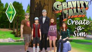 Sims 4 - Gravity Falls CAS - NoCC