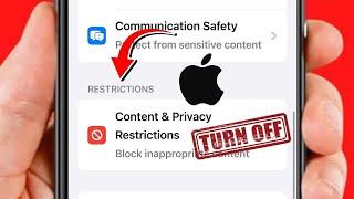 How to Turn Off Restrictions on iPhone Without Password | iOS 17 | 2023