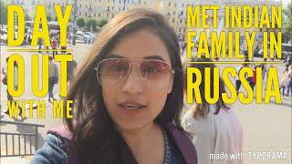 I Met Indian Family In Russia| Day Out With Me| Indians In Russia