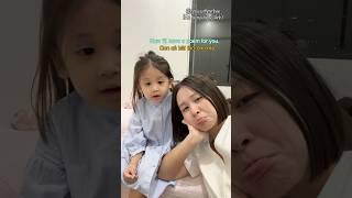 MinHee và bài thơ cho mẹ | growwithminhee | Em bé nói tiếng Anh MinHee | #Shorts