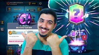 KLON GEMİSİ SÜPER BÜYÜLÜ SANDIĞIMI AÇIYOR! - Clash Royale