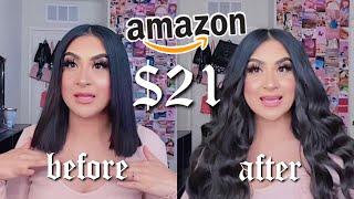 TESTING CHEAP HAIR EXTENSIONS FROM AMAZON | REECHO ︎