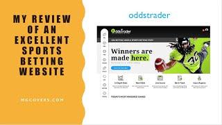 My review of an excellent sports betting website, ODDSTRADER #sportsbetting