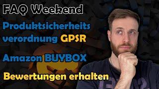 Produktsicherheitsverordnung GPSR für gebrauchte Artikel | Amazon BuyBox erhalten | eBay Bewertungen