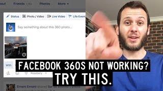 How To Fix Facebook Not Recognising Your 360 Photo