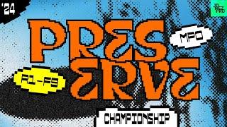 2024 Preserve Championship | MPO R1F9 | Williams, Wysocki, Buhr, Lonnquist | Jomez Disc Golf