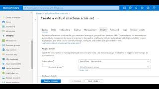 Azure Virtual Machine Scale Sets (VMSS) demo