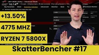 Ryzen 7 5800X Overclocked to 4775 MHz With ASUS Dynamic OC Switching | SkatterBencher #17