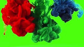 Realistic Ink Color Splash - Part 2 |  High Quality (Green Screen Footage) | Hash Tag Films |  HTF