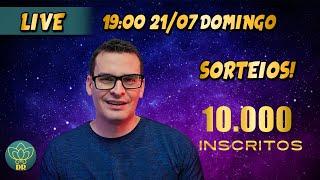 Live 10k de Inscritos. Bate papo e Sorteios!