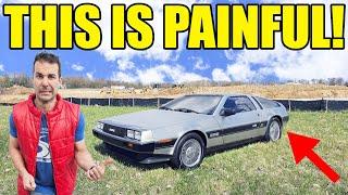 My DeLorean Broke & Turned Into A Mechanic's NIGHTMARE! DO NOT TRY THIS AT HOME!