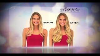 Secret Extensions As Seen On TV Commercial Buy Secret Extensions As Seen On TV Hair Extensions