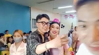 tưng bừng khai trương gỏi đu đủ thái ty thy 55 Minh Phụng p5 q6 TP HCM _ văn quý vlog cuộc sống Việt