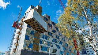 Projekt XPO – timelapse-film av hela hotellbyggnationen vid Arlanda