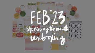 Stories By The Month 2023 | February Unboxing