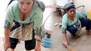 Pakistani Village Life | Daily Morning Routine | Desi Cleaning Vlog | Rural Life